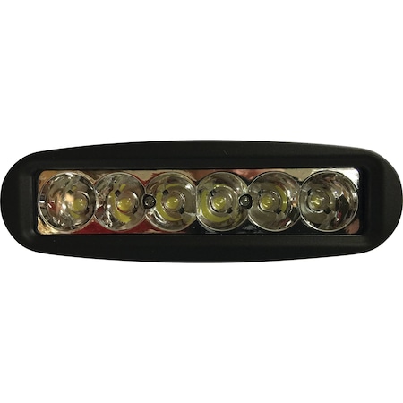 Tiger Lights LED Spot Light 1300 Lumens, 18 Wattage, 1.5 Amps, 12V, Spot Off-Road Light TL118S
